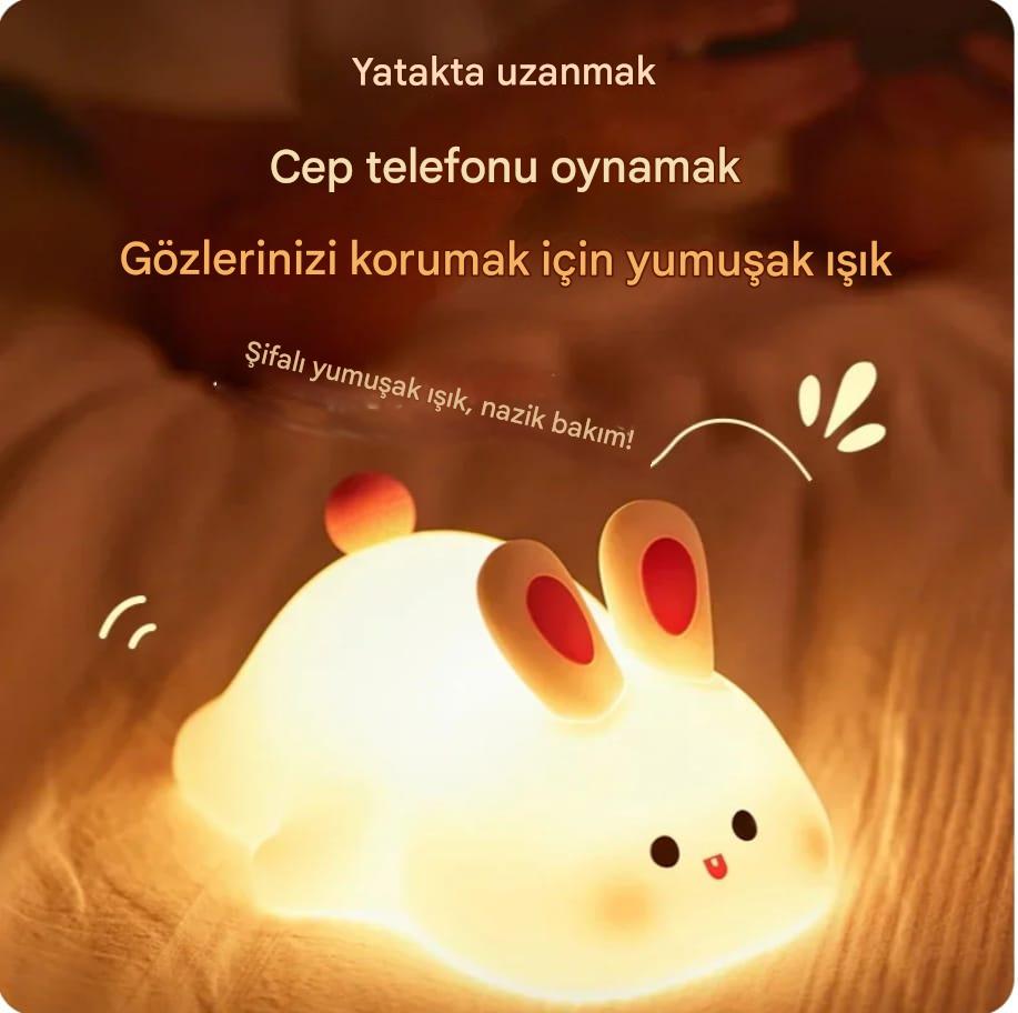 AK TATLI TAVŞAN GECE LAMBASI